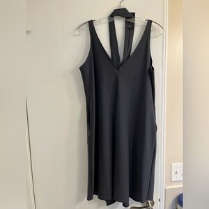 Aday Over In One dress, size S, midnight blue colour.